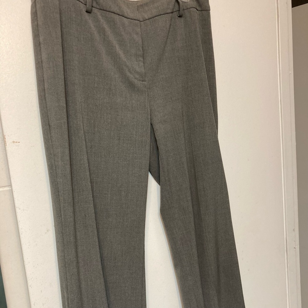 New York & Company Straight Leg Stretch Trousers